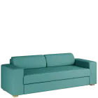 MONROE rošt, pohovka celočalouněná, látka BO 57 tyrkys